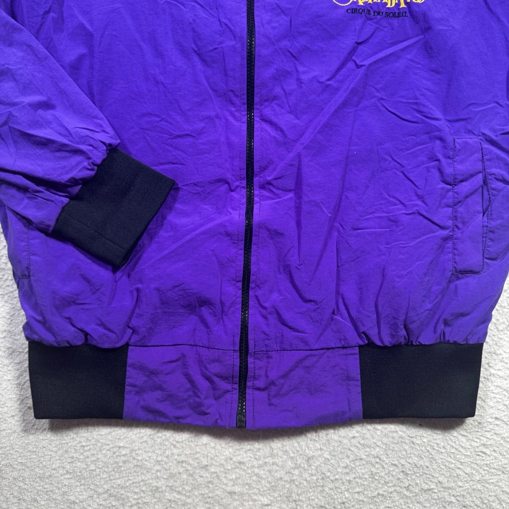 Vision Cirque du Soleil Saltimbanco Jacket Mens Medium Purple Vintage 90s Good - Picture 8 of 11